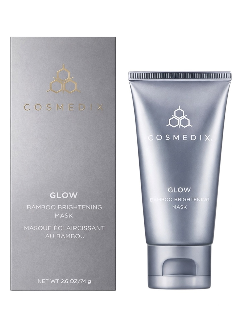 COSMEDIX GLOW BAMBOO BRIGHTENING MASK 74G - BNIB